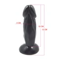 10cm Silikonlu Vantuzlu Dildo - Resim 5