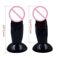 10cm Silikonlu Vantuzlu Dildo - Resim 9