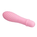 12.3 cm Özel Kıvrımlı Teknolojik Modern Vibratör, 10 Fonksiyonlu - Açık Pembe - Resim 4