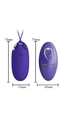 Kablosuz Kumandalı Yumurta Vibratör, 12 Titreşim Fonksiyonlu - Resim 2