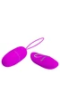 Mor Yumurta Vibratör - Kablosuz Kumandalı, 12 Titreşim Fonksiyonlu - Resim 4