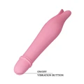 14.5 cm Yunus Görünümlü Teknolojik Vibratör, 10 Fonksiyonlu, Açık Pembe - Resim 5