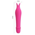 14.5 cm Yunus Görünümlü Teknolojik Modern Vibratör - 10 Fonksiyonlu, Pembe - Resim 2