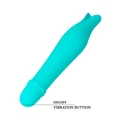 14.5 cm 10 Fonksiyonlu Yunus Görünümlü Modern Vibratör, Mavi - Resim 5