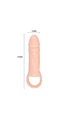 15,5 Cm Premium Silikon Penis Kilifi - Resim 2