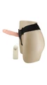 17 cm Titreşimli, Belden Bağlamalı Strapon Penis - Resim 9