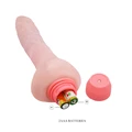 19.3 Cm Bükülebilir Realistik Ten Rengi Penis Vibratör - Resim 8