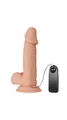 19.4 cm Realistik Ten Penis Vibratör - Resim 6