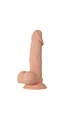 19.4 Cm Vantuz Damarlı Realistik Dildo - Resim 5