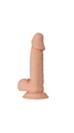 19.4 Cm Vantuz Damarlı Realistik Dildo - Resim 7