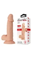 19.4 Cm Vantuz Damarlı Realistik Dildo - Resim 1