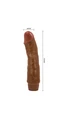 19.5 cm Brown Realistik Penis Vibratör - Resim 2
