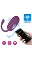 19 cm Çamaşır Altı Yumurta Vibratör - App Uyumlu, 12 Titreşimli, 3 Elektrik Şok Fonksiyonlu, Modern - Resim 5