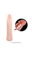 19 cm Ten Renkli Damarlı Dildo - Resim 3