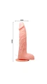 20.5 cm Realistik Dildo Vibratör - Dönebilen, Vakum Tabanlı - Resim 2