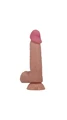 20.6 cm Realistik Et Dokulu Penis Dildo - Resim 4