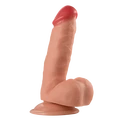 20cm Vantuzlu Dildo - Et Dokulu, Ultra Gerçekçi, Damarlı - Resim 1
