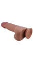 21.8 cm Ten Dokulu Realistik Dildo - Resim 7