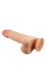21.8 Cm Ten Dokulu Realistik Dildo - Resim 7