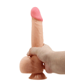 21.8 Cm Ten Dokulu Realistik Dildo - Resim 8