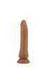 21 Cm, Kahverengi, Realistik, Damarlı, Vantuzlu Dildo - Resim 4