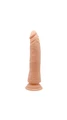 21 Cm Ten Rengi Realistik Damarlı Vantuzlu Dildo - Resim 5