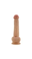 22 cm Ten Rengi Vantuzlu - Realistik Dildo - Resim 3