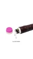 23 cm Kahverengi Realistik Penis Vibratör - Resim 4