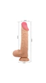 24 Cm Realistik Damarlı Dildo - Resim 2