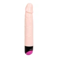 24 cm Realistik Ten Dokulu Penis Vibratör - Resim 5