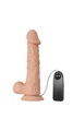 24 cm Realistik Ten Vibratör - Dildo - Resim 6