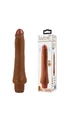 25 cm Realistik Dildo Vibratör, Kahverengi - Resim 1