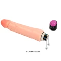 25 Cm Realistik Ten Dokulu Penis Vibratör - Resim 4