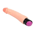 25 Cm Realistik Ten Dokulu Penis Vibratör - Resim 7
