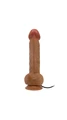 26 Cm Realistik Brown Penis Vibratör - Resim 5