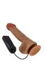 26 Cm Realistik Brown Penis Vibratör - Resim 6
