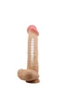 26 cm Ten Rengi Realistik Vantuzlu Dildo - Resim 2