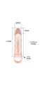 3 cm Dolgu Uzatmalı Penis Kılıfı - Resim 2