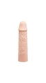 6 Cm Dolgulu Ten Renkli Silikon Penis Kilifi - Resim 4