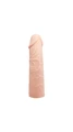 6 Cm Dolgulu Ten Renkli Silikon Penis Kilifi - Resim 6
