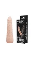 6 cm Dolgulu Ten Renkli 16 cm Penis Kılıfı - Resim 1