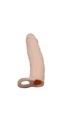 18 cm Uzunluk, 6 cm Dolgulu Premium Silikonlu Penis Kılıfı - Resim 6
