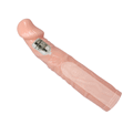 6 cm Silikon Penis Kılıfı - Titreşimli, Dolgulu, Uzatmali - Resim 6