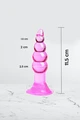 Boğumlu Anal Plug, 11.5cm - Resim 2