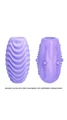 Çift Taraflı Yumurta Mastürbatör - Mor - Resim 8