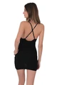 Süper Mini Elbise, Derin Dekolteli - Resim 3