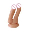 Çiftli Penis Anal-Vajinal Dildo - Resim 7