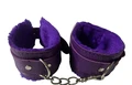 Fantezi Deri Kelepçe - Mor, Bdsm - Resim 2