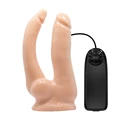 Giyilebilir Çift Penis Titreşimli Kumandalı Strap-on Vibratör - Resim 5