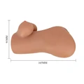 Hannah Büyük Göğüslü Realistik Suni Vajina, Anal Mastürbatör - Melez - Resim 2